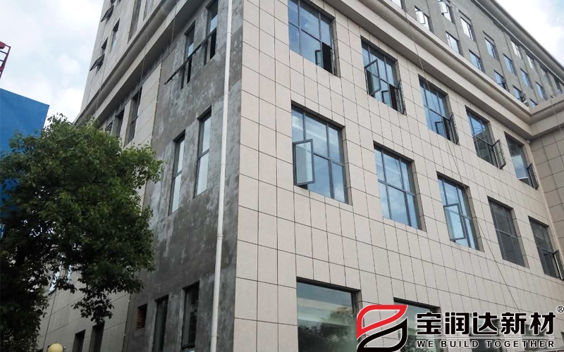 潜江中国移动办公楼外墙保温一体板项目案例